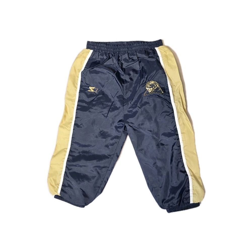 Team Starter Vintage Boys Pants Pittsburgh Panthers Nylon Lined 18 Months